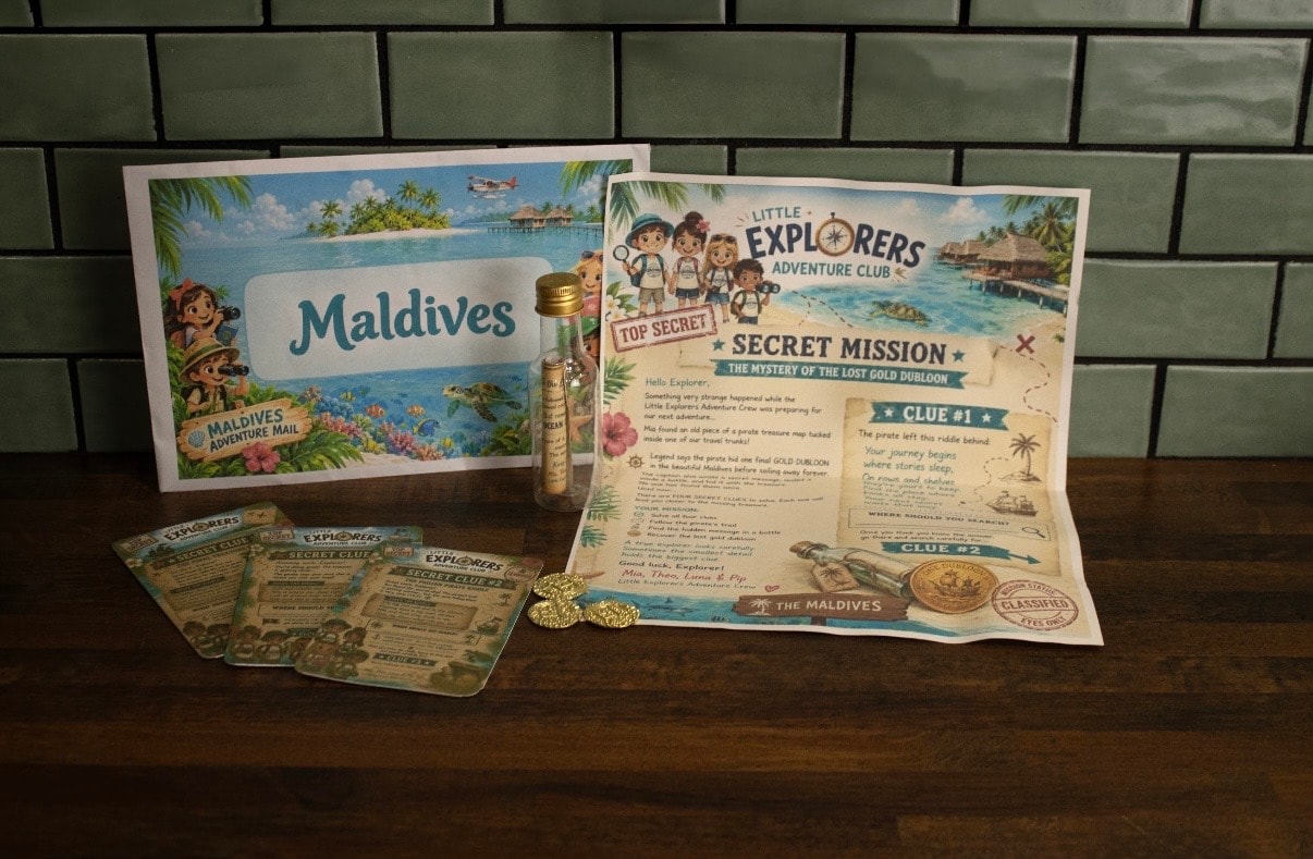 Little Explorers adventure game contents